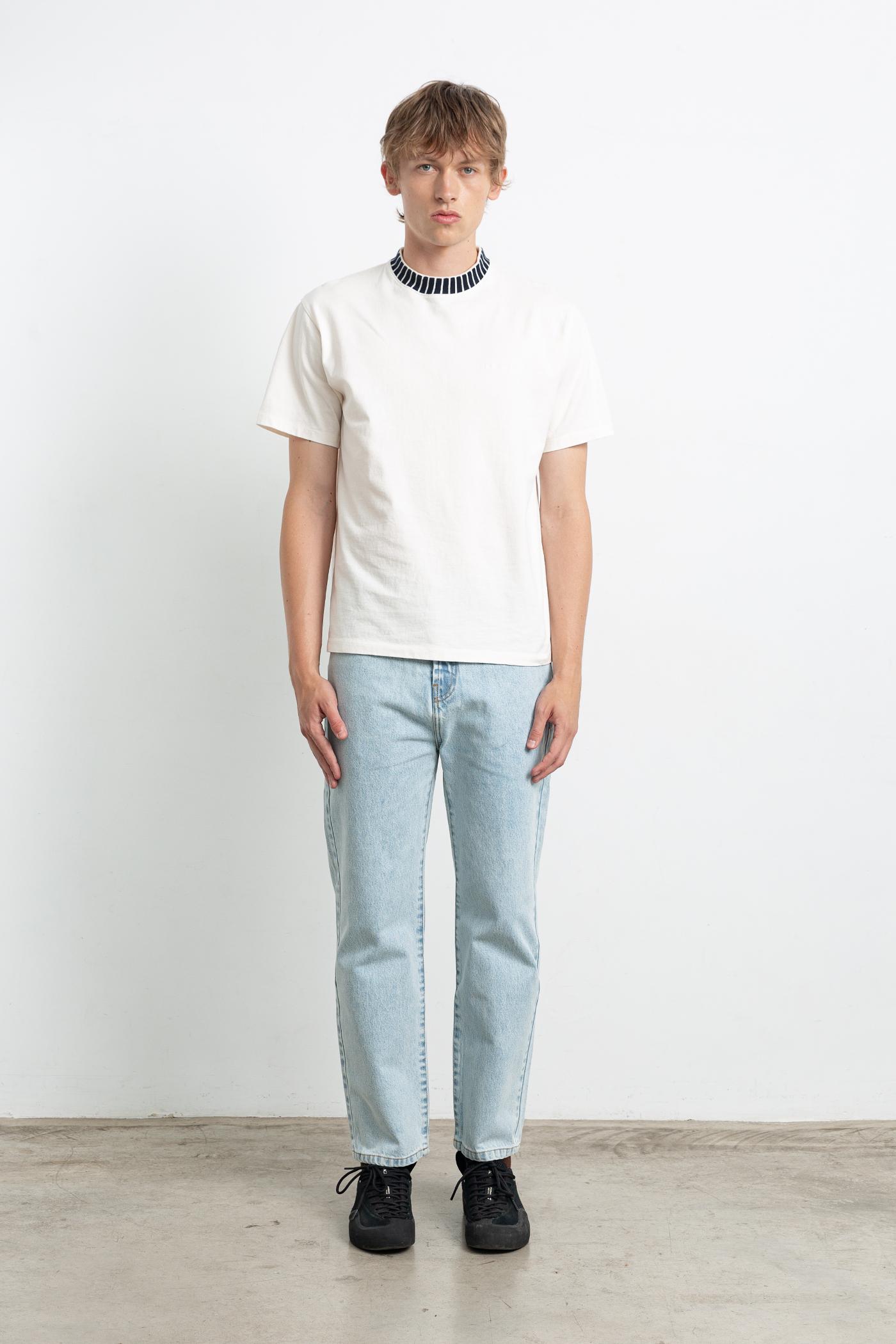 Edmmond Studios Loom T-Shirt Off White Herren weiß